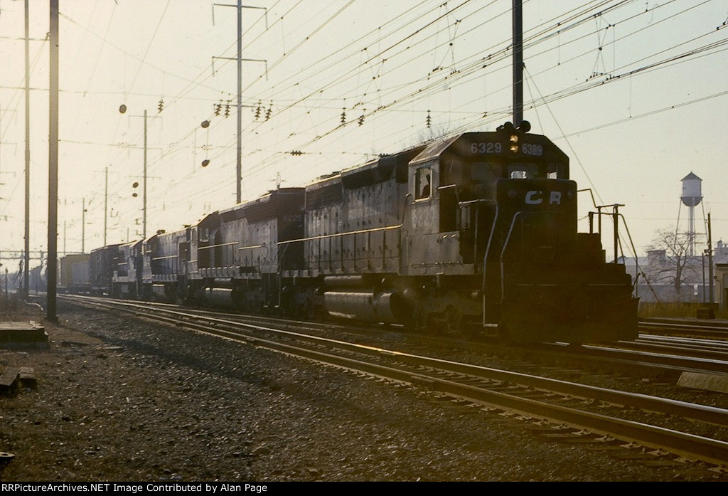 CR 6329 leads a quartet of black and blue